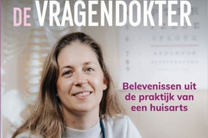 Cover van boek Vragendokter van Jojanneke Kant.