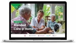 digitaal Poster van Blended Care @ Home